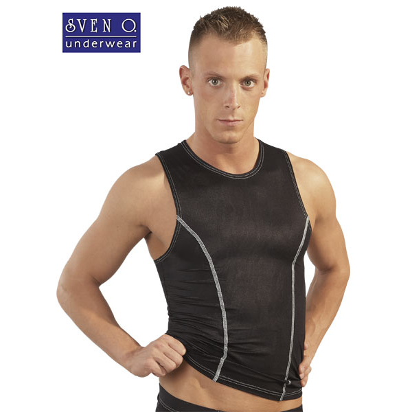 photo Μπλουζάκι Μαύρο Αμάνικο με Εξώγαζα XL - Image 1