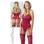 Σετ Κορσάζ Ζαρτιέρας Κόκκινο S