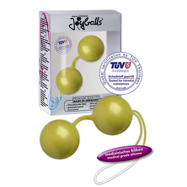 photo Μπαλάκια Yellow-Gold-Metalic - Image 1