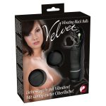 Μπαλάκια "Velvet Two Balls Black Vib"