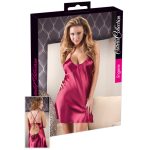 Νυχτικό Μπορντό Σατέν με Ανοιχτή Πλάτη XL