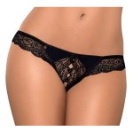 Δαντέλα Ανοιχτό μαύρο S/M